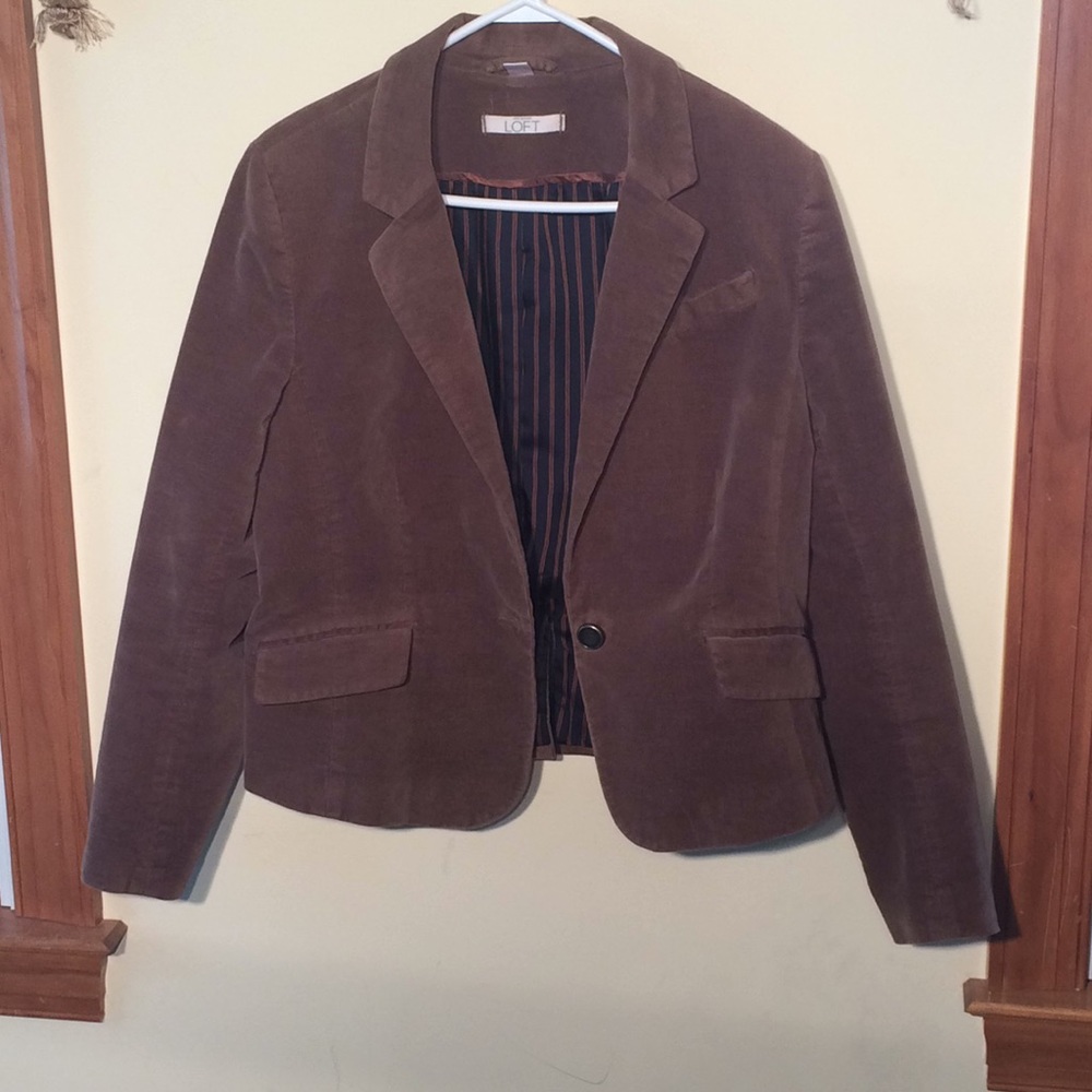 LOFT 16 Ladies brown blazer. Excellent condition